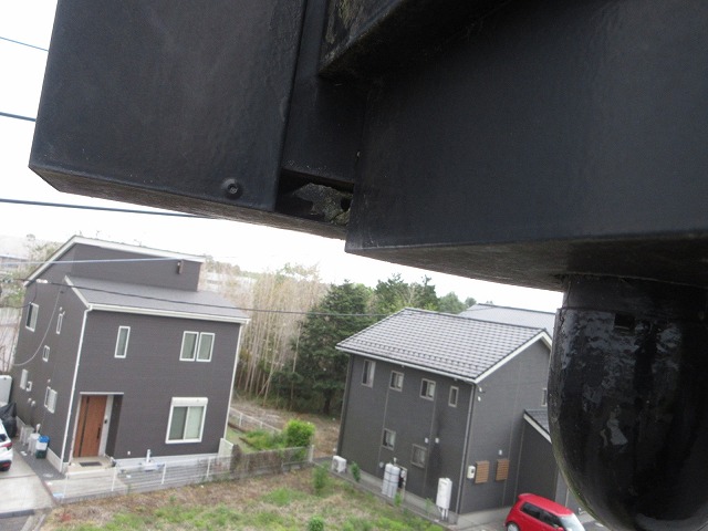 取り合い部分にできた隙間